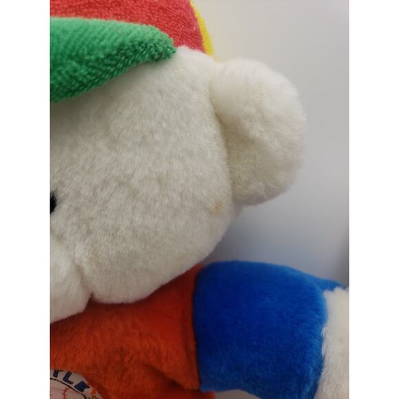 Vintage Prestige Toy Musical Bear Pull Toy Baseball Little Slugger first peek - Picture 3 of 12